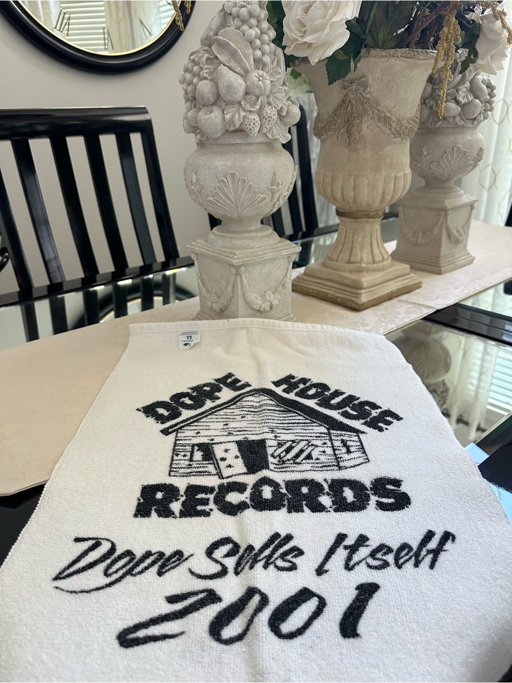 Limited Edition Dope House Records Dope Sells Itself Tour 2001 tour towel